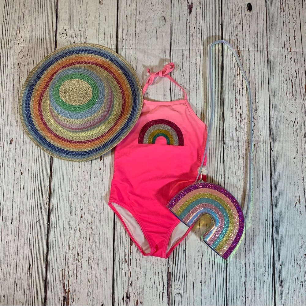 Rainbow Swim Outfit